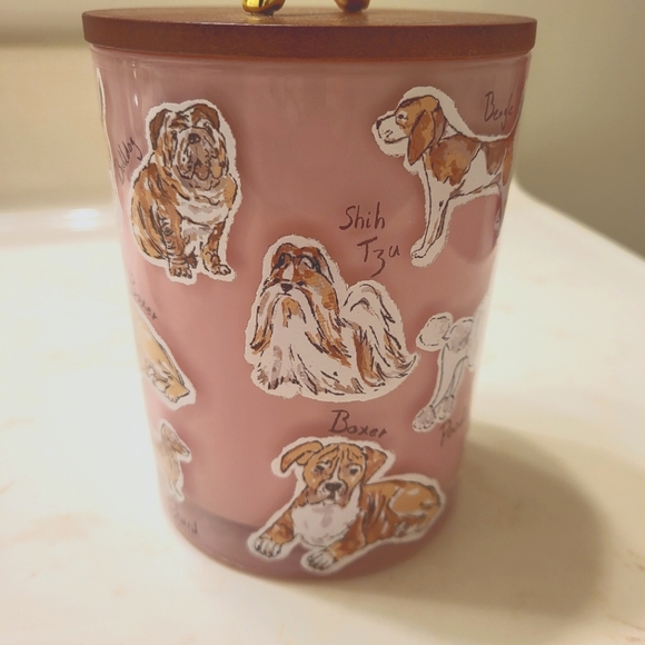 The Humane Society Pink Candle  Dogs Doggie New - Picture 2 of 6